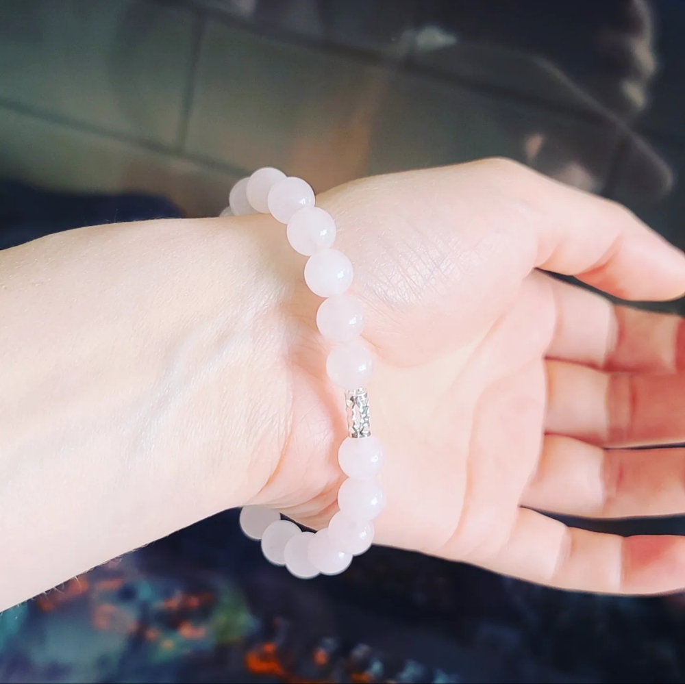 Rose Quartz bracelet - Picture 5 of 5